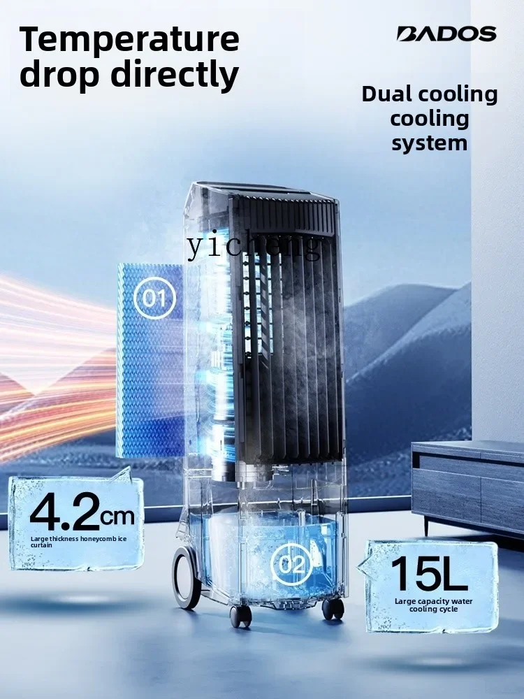 

Portable Vertical Water Cooling Tower Fan Air Cooler Cooling Fan Air Conditioner Fan Refrigeration for Home Bedroom Quiet