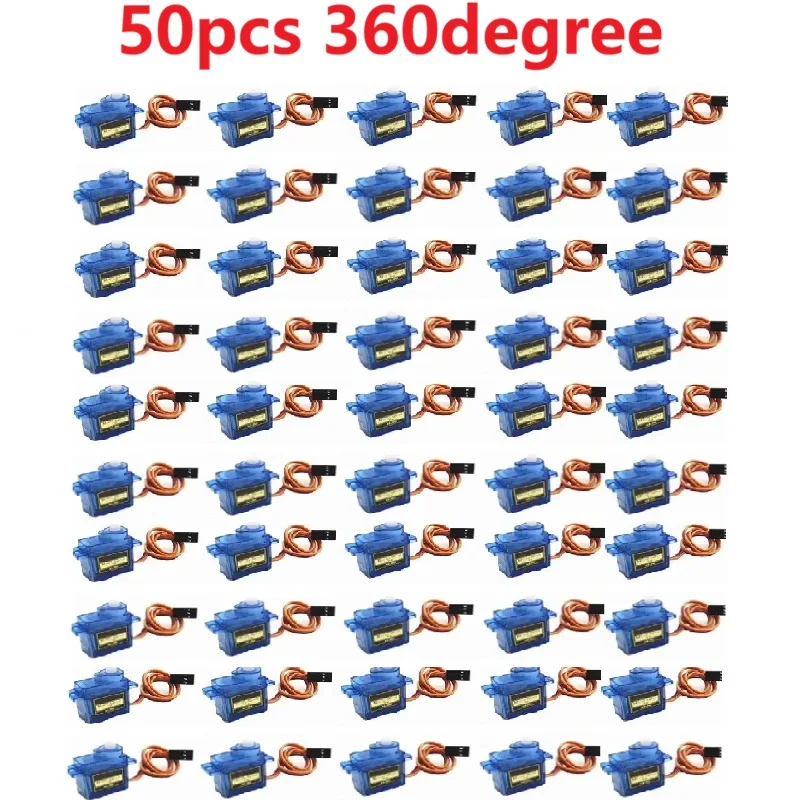 2/5/10/20pcs SG90 Servomotor Micro 9g 180 360 Graden Mount SG90 Kit zonder Metal Gear Pro RC Auto Speelgoed Vliegtuig Arduino DIY