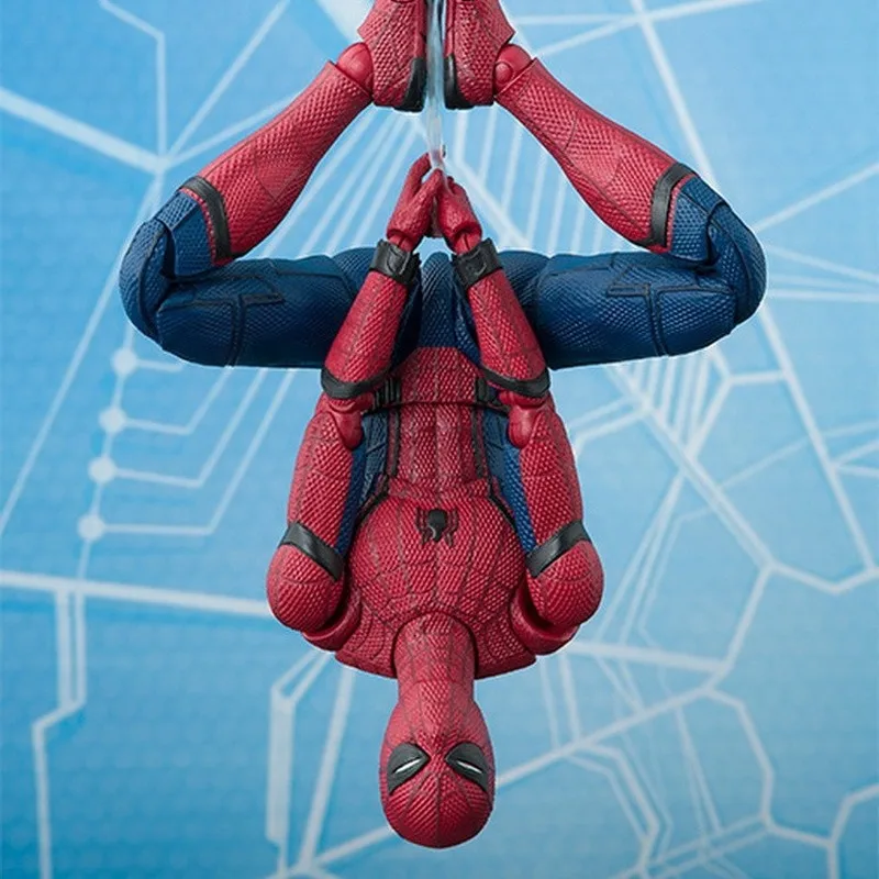 

Фигурка Marvel Spider-Man Homecoming Ver с рюкзаком, подвижная модель Tom Holland, коллекционный подарок