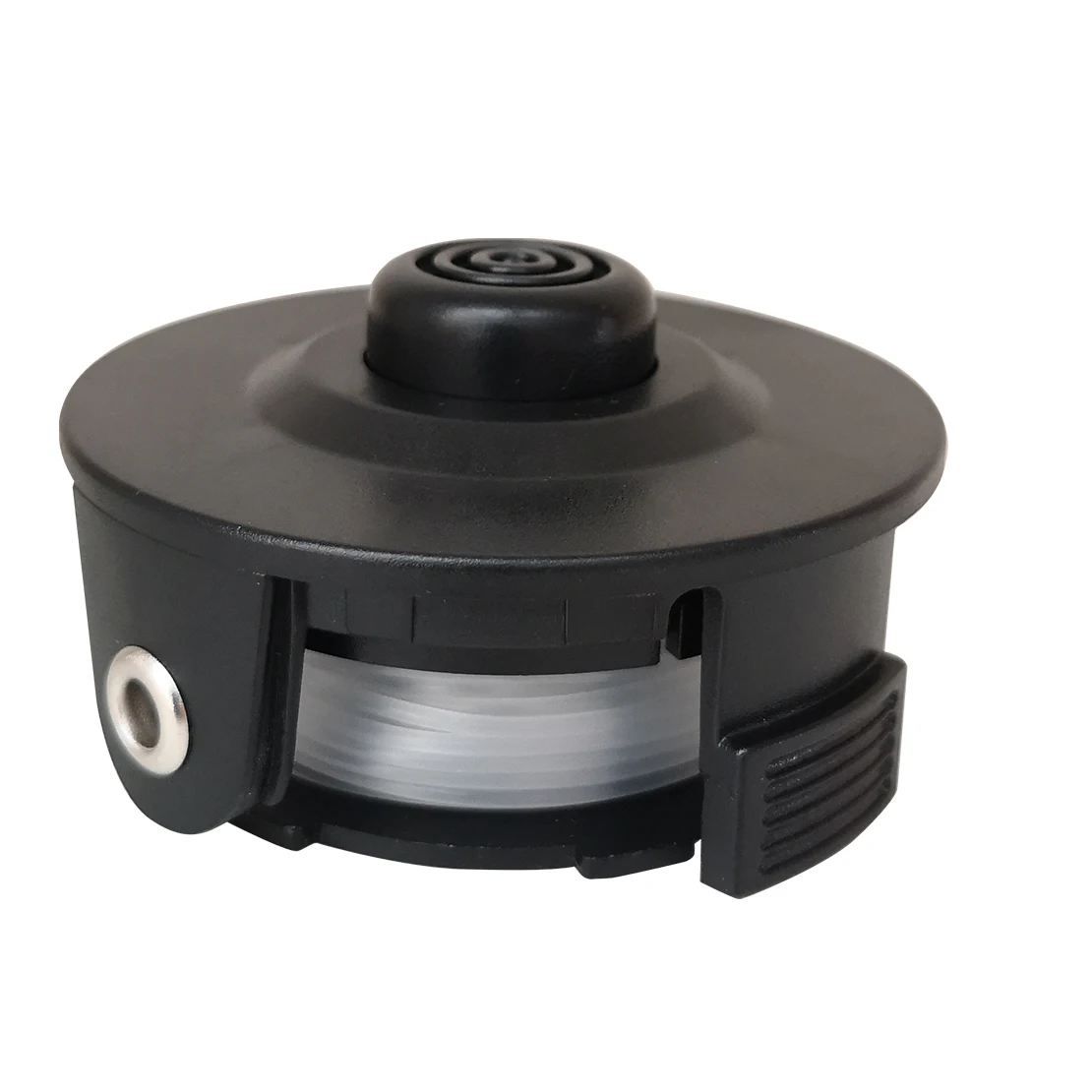 195858 -1 196146 -9 غطاء بكرة رأس التشذيب طقم زنبركي أسود مناسب لماكيتا ماكينة تشذيب العشب DUR181 DUR181Z DUR141 #2