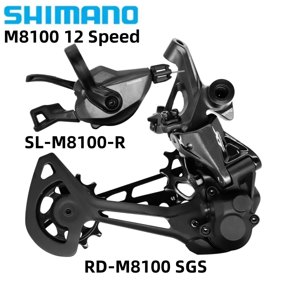 

SHIMANO DEORE XT M8100 SGS задний переключатель 12S 2V рычаг переключения передач MTB горный велосипед RD 1x12 скорость велосипедные детали