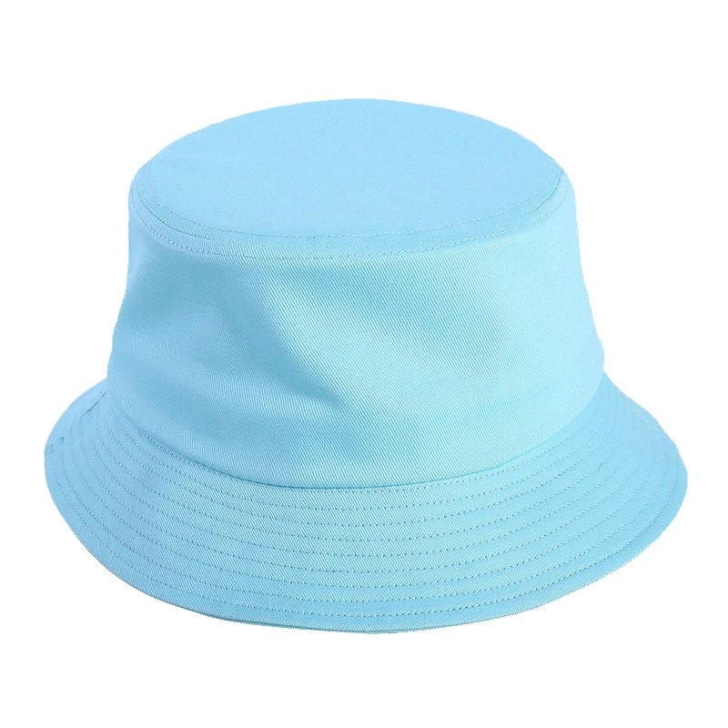 Custom LOGO Ontwerp Emmer Hoed Vrouwen Mannen Geborduurde Print Logo Zomer Casual Vissers Cap Rand Kpop Panama Bob Emmer Gorros