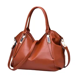 Women'S Fashion Soft Leather Handbag Large Capacity Women'S Bag One Shoulder Crossbody Bag Women'S Handbag Sac à Mains Femme