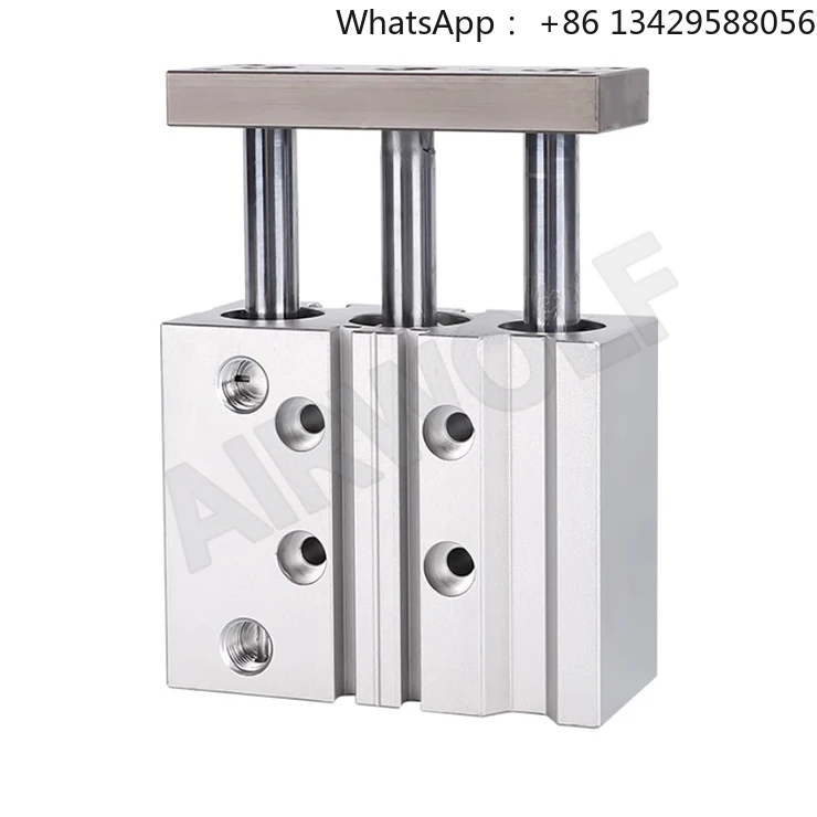 

TCL TCM Series Triple Rod Pneumatic Air Cylinder TCL32x40S with Piston Structure Options TCL-16/32*10/20/30/40/50/100S