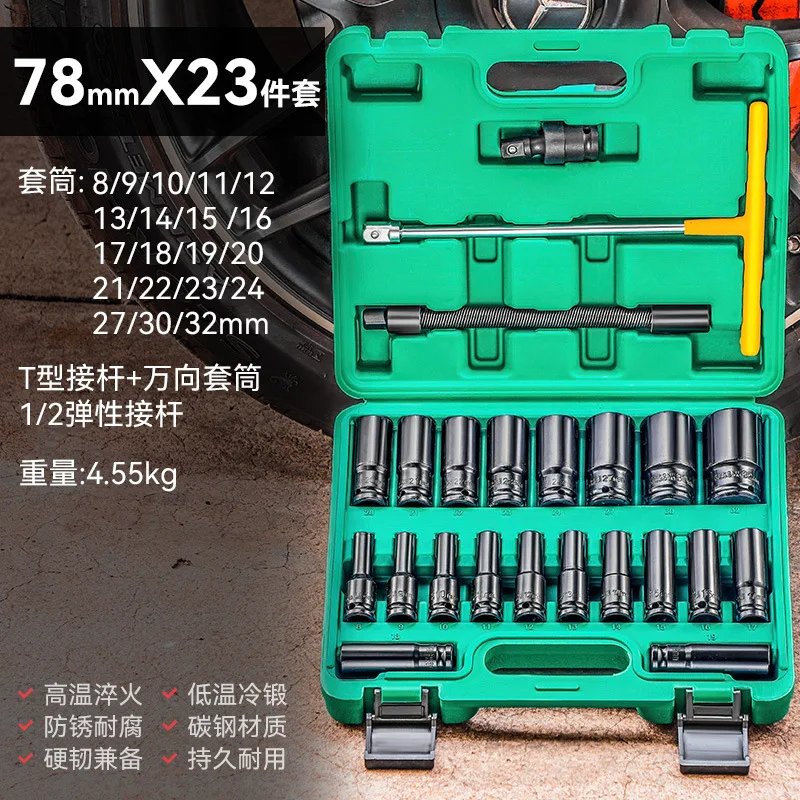 Impact Socket Set 1/4