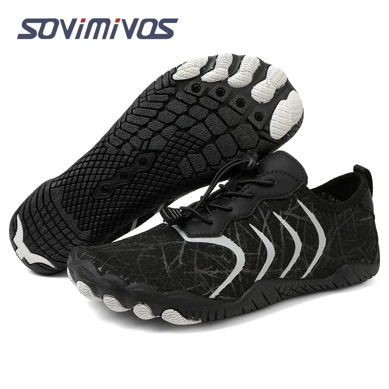 Zapatos descalzos para hombre y mujer, zapatillas de entrenamiento cruzado, punta ancha, sin caída, lucha libre, boxeo, caminar, Fitness, Trail, correr, entrenamiento de gimnasio