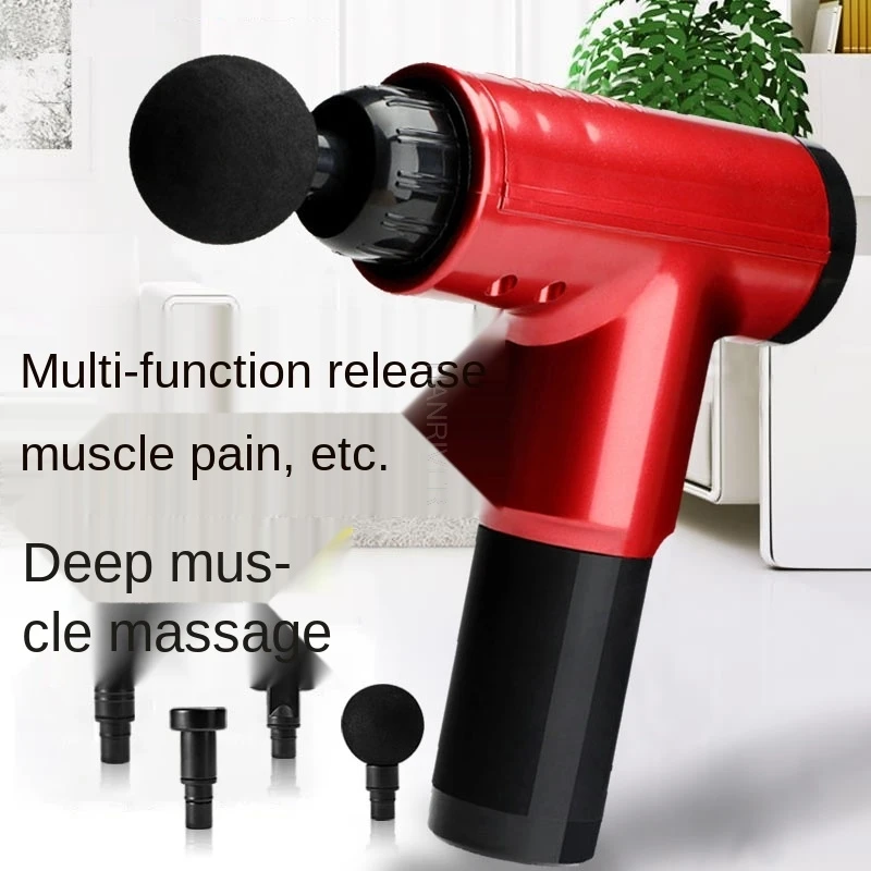 

Fascia gun muscle massager relaxer electric cervical vertebra shock shock diaphragm gun exercise and fitness equipment