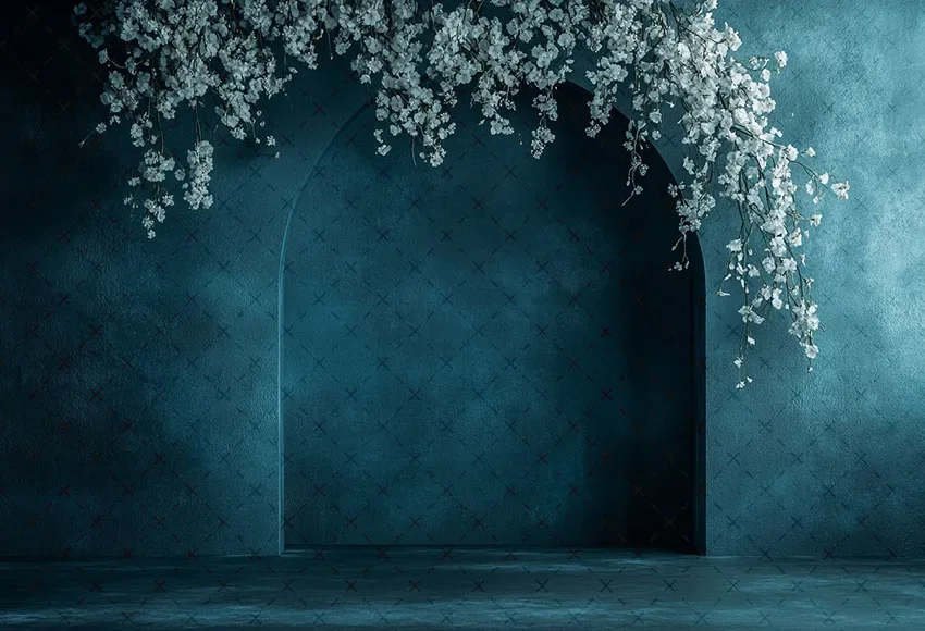 Mehofons Studio foto, dekorasi latar belakang fotografi Retro lengkungan dinding bunga dewasa ulang tahun pernikahan bersalin seni potret latar belakang