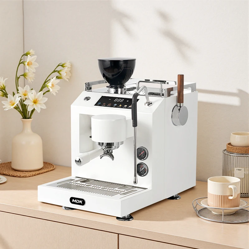 

Espresso Coffee Maker MC-18 Multi Express Cappuccino Commercial Hotel Car Outdoor Coffee Machine Grinder Stainless Steel 12 Bars