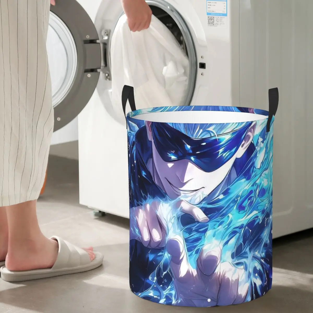 

Jujutsu Kaisen Gojo Satoru складные корзины для белья грязная одежда корзина для хранения мелочей домашний органайзер сумка