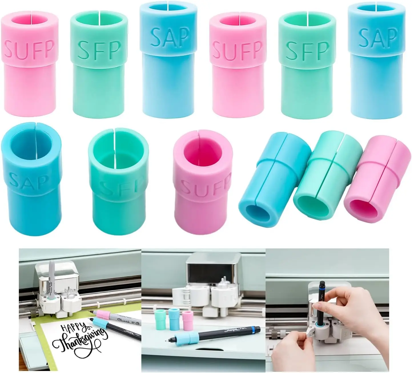 Adaptadores de bolígrafos para Maker 4/3/Maker/Explore 3/Air 2/Air Compatible con punta fina/punto ultrafino/diámetro interior de bolígrafo artístico