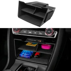 Car Central Console Storage Box Organizer For Honda Civic 10th Gen Sedan Hatchback Coupe Type R 2016-2021 for LHD Replacement