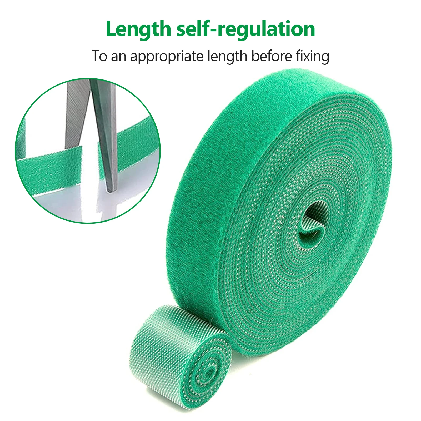 2/10m Plant Bandage Tie 10mm Width Climbing Plant Support Adjustable Garden Ties Reusable Fastener Tape For Garden Accessories