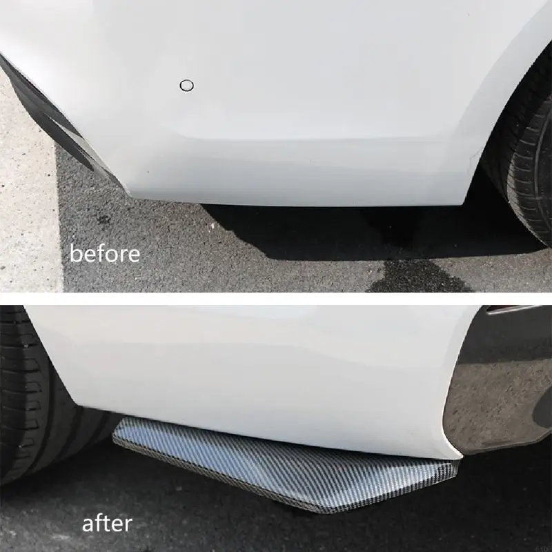 6XDF Practical Car Rear Bumper Anti-Scratch Sticker Protector Anti-collision Buffer Bar Car Door Care Supplies