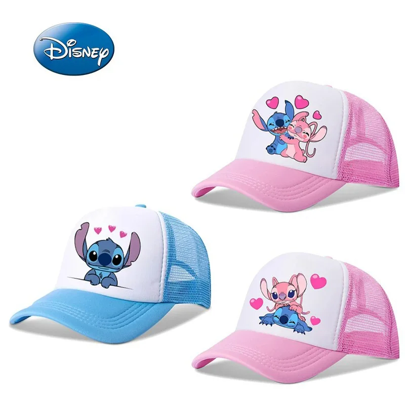 Steedy Series Cartoon Printed Baseball Cap Mesh Breathable Dome Hat Hip Hop Sports Hat Pink Is A Cute Girly Heart Birthday Gift