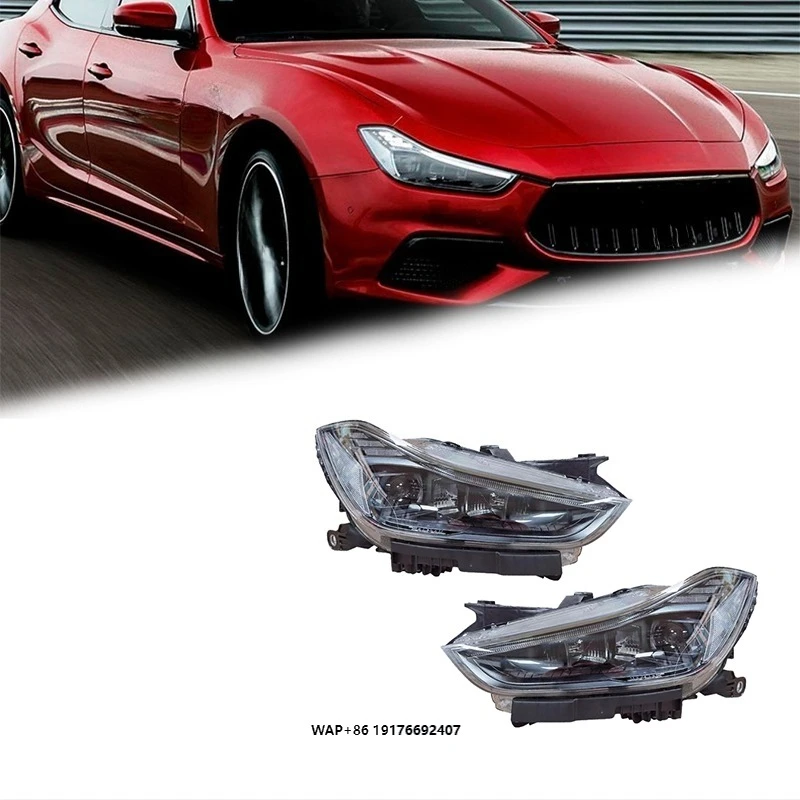 

FT Car Lights For Ghibli Headlights 2014-2019 LED Projetor Headlamp Daytime Running Light Automotive Accessories