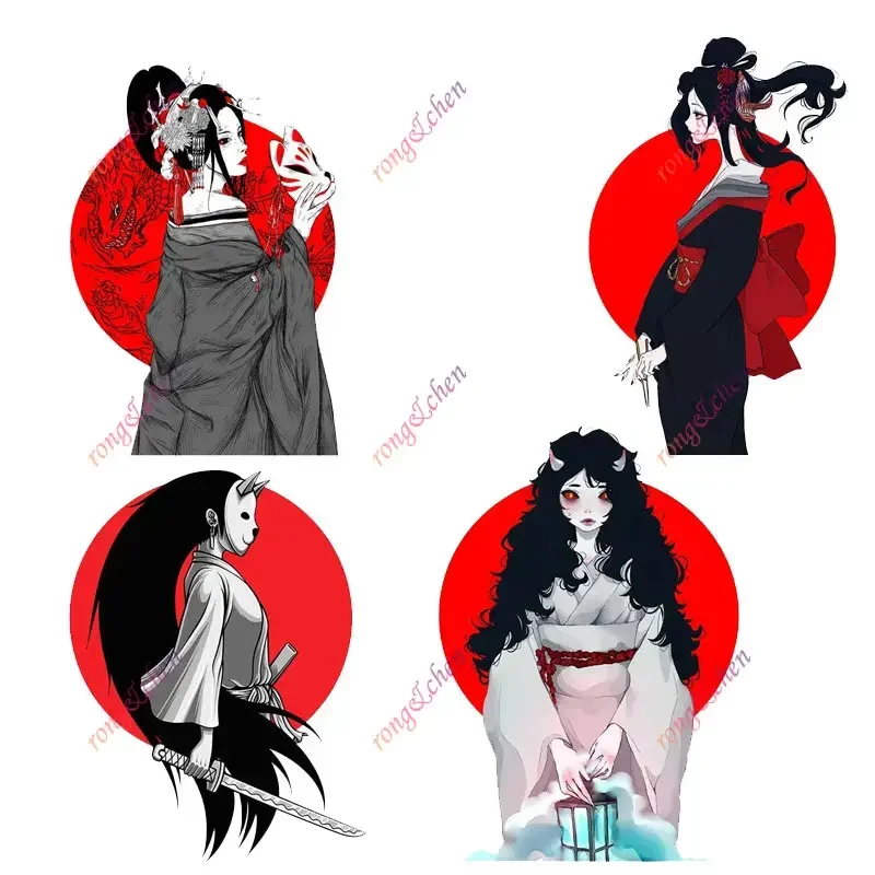 

Sexy Girl Car Sticker Japanese Geisha for Car Motorcycle Racing Helmet Laptop Trunk Body Car Window Surfboard PVC Vinyl Decals