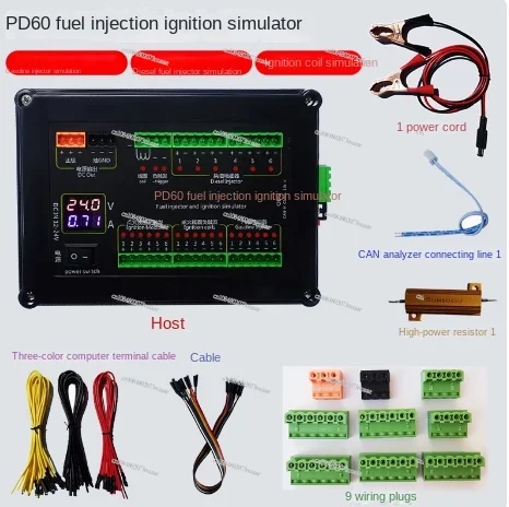 Fuel Injection Ignition Simulator PD60 ECU Maintenance Platform Test Equipment Tool for Gasoline Diesel Vehicle Computer Board