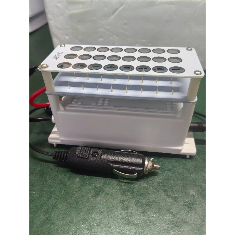Negative Ion Plasma Generator DC12V High Concentration 24Pin Needle Smoke Dust Odor Removal DIY Air Purifier