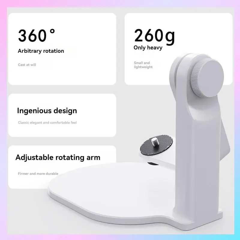 

AB25-Projectorstand Ultra-Compact Stand For Home And Offices Projector Holder With Easy Setup And 360-Degree Rotation B
