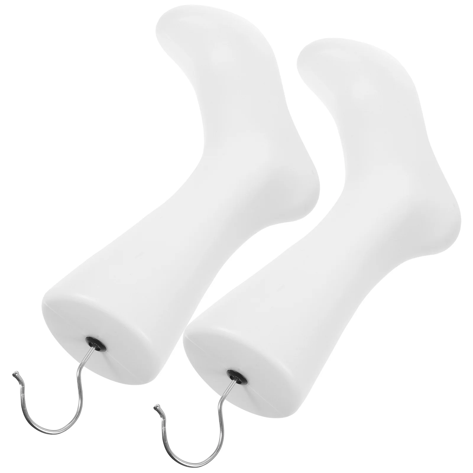 2 قطعة عارضة أزياء القدم الجوارب الأحذية عرض موقف واقعية تصميم الساق البشرية صنعة ممتازة فستان عارضة أزياء للجورب