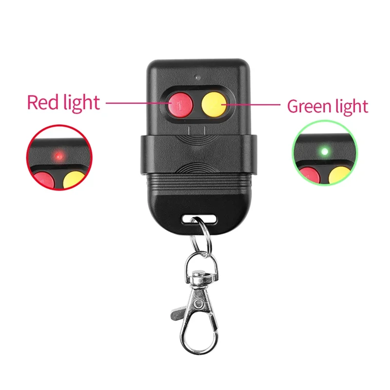 

B86B-Smart Copy Remote Control Fixed Code 2 Channel Duplicator For Garage Door Opener Or Alarm System 330Mhz