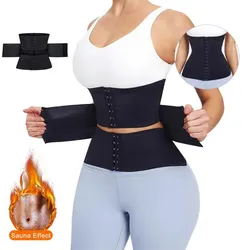 Gorset Waist Trainer gorset poporodowy podwójny pas gorset dla kobiet regulowany gorset zmniejszający brzuch Fajas, szczury