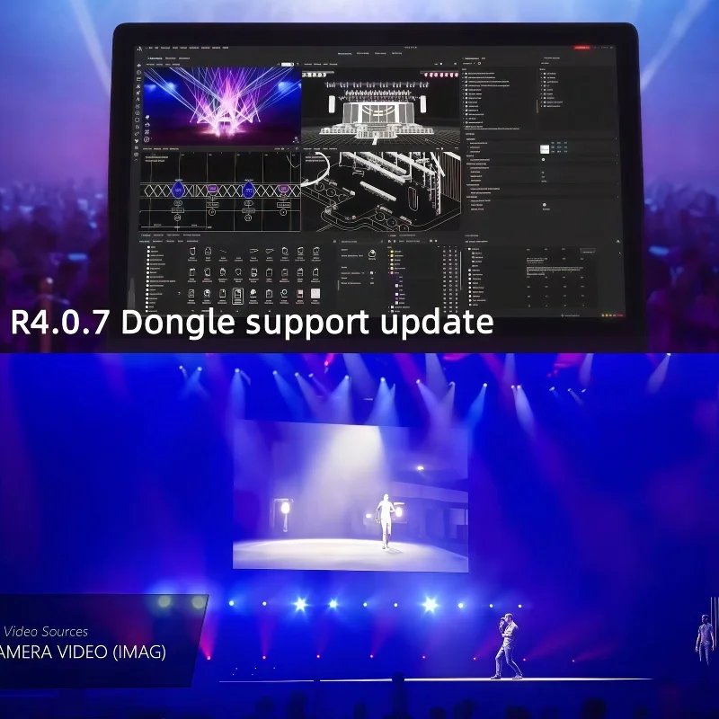 

New Version Depen Licence R4 Dongle Stage Lighting Visualization Design Free Update