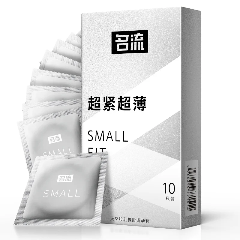 Mingliu 45mm Small Size Condoms Ultra Thin Super Tight Condom Penis Sleeve Natural Rubber Condone Male Contraception Sex Product