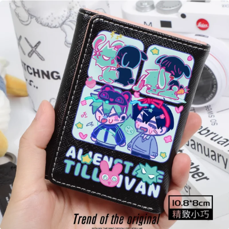 Anime Alien Stage  Wallet Women's Fold Bag Multi Card Large Capacity Fashion Wallet Gift