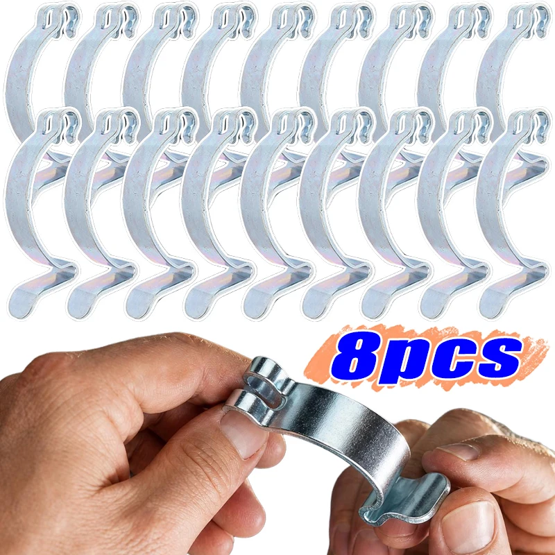 2/4/8pcs Universal Car Air Filter Cleaner Housing Box Lid Spring Clip High Quality Air Filter Shell Clip Buckle Lid Spring Clips
