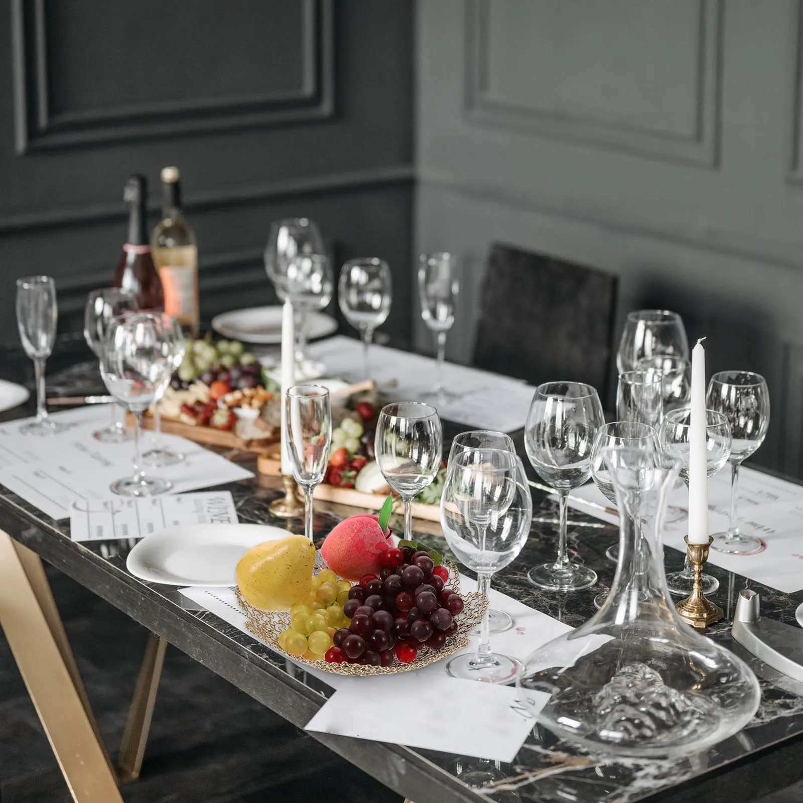 1Pc Iron Fruit Tray… - image