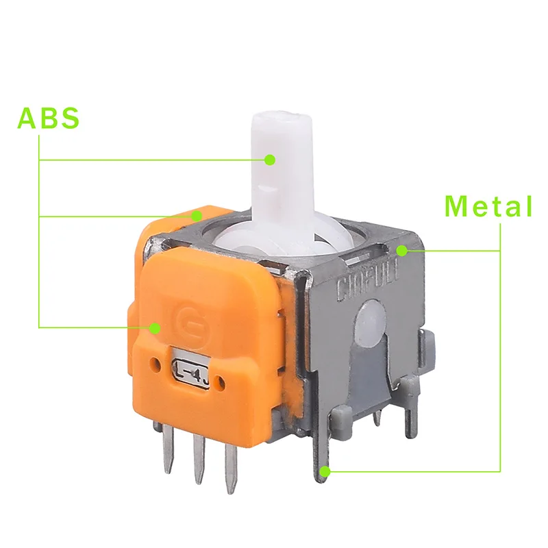 PS5/PS4/Xbox One/시리즈 컨트롤러 수리 부품 액세서리용 교체 홀 이펙트 조이스틱 3D 아날로그 센서 썸스틱