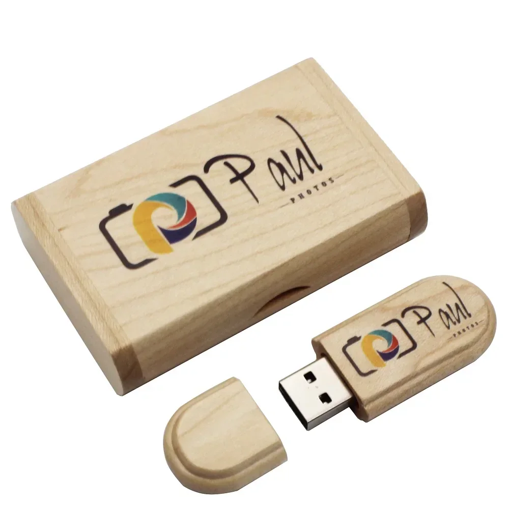 50 шт., бесплатный логотип, оптовая продажа, деревянный высокоскоростной USB-накопитель, 128 ГБ, 64 ГБ, USB-накопитель, 32 ГБ, для свадебной фотографии, подарков