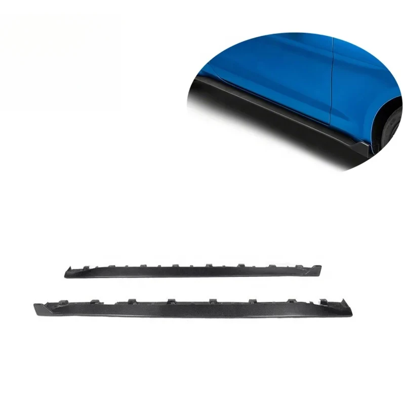 

2015-19 Mustang Carbon Fiber Side Skirts Rocker Panels GT350 Style Car Styling Body Kit