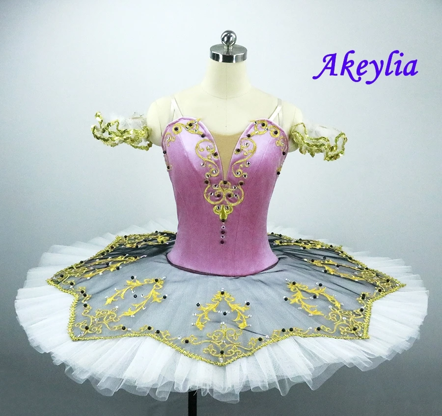 

Pink White Professional Ballet Tutu Nutcracker Women Performance Stage Ballet Cosutmes Tutu YAGP Competition dress