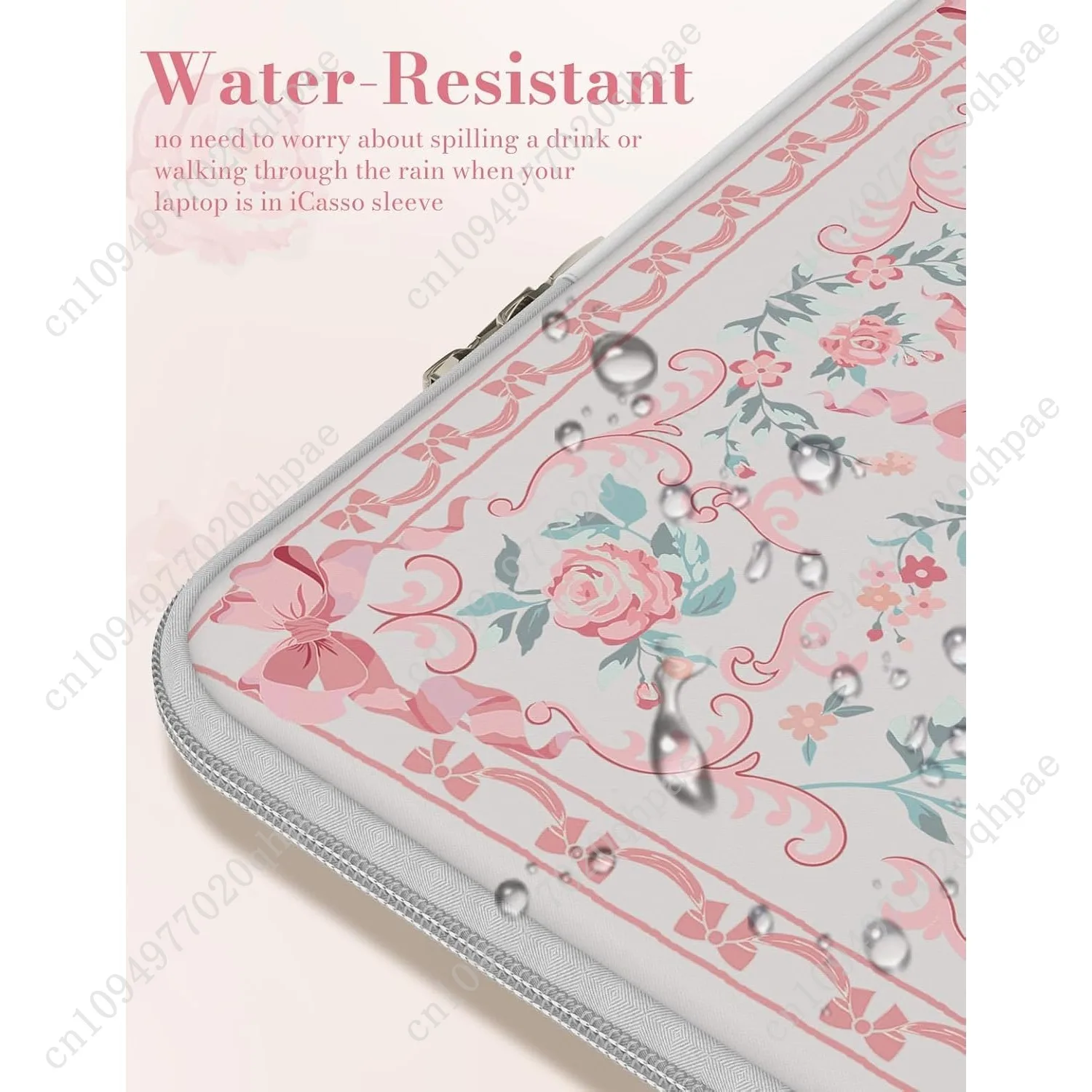 حافظة كمبيوتر محمول iCasso مقاس 13 بوصة لجهاز MacBook Air 13-13.6 بوصة، حافظة كمبيوتر محمول لطيفة لجهاز MacBook Pro مقاس 13 بوصة 14 بوصة، حماية رفيعة