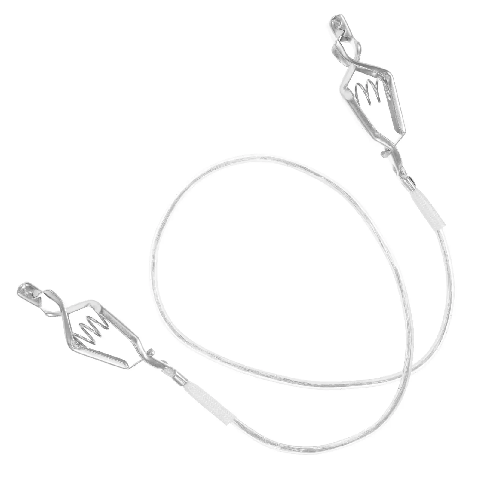 Cord Clips Hand Wire Mask Clamp Fencing Body Convenient Stainless Steel Foil Accessory