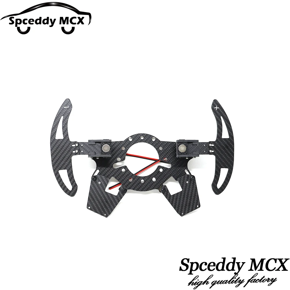 Car Sport Steering Wheel Magnetic Shift Paddles Carbon Fiber Shifter Extensions For Honda Odyssey RB3 RB4