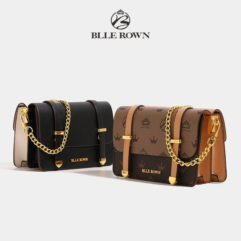 Luxury BELL ROWN Purses and Handbags 2023 New Spring Summer Versatile Texture Women\'s Bag One Shoulder Crossbody Chain Bags