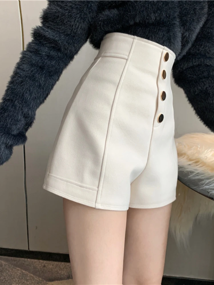 2024 New Fashion Black Short Pants Casual Woman To Wear White High Waist Women\'s Shorts Summer Cheap Hot Streetwear Aesthetic