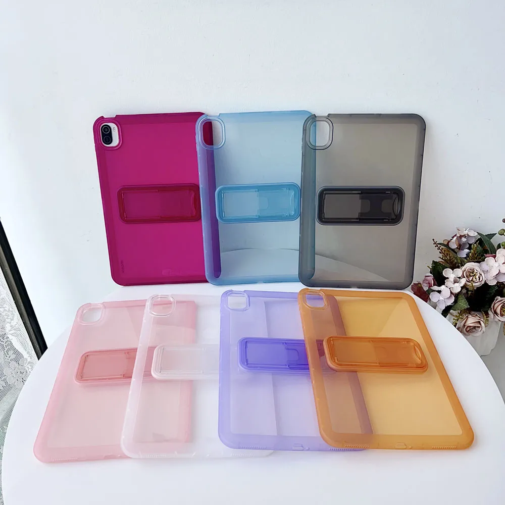 

Прозрачный чехол-подставка для Xiaomi Pad 5 5Pro 11 дюймов, задняя крышка из ТПУ, противоударный защитный чехол для Xiaomi Pad 5 5Pro, чехол для планшета