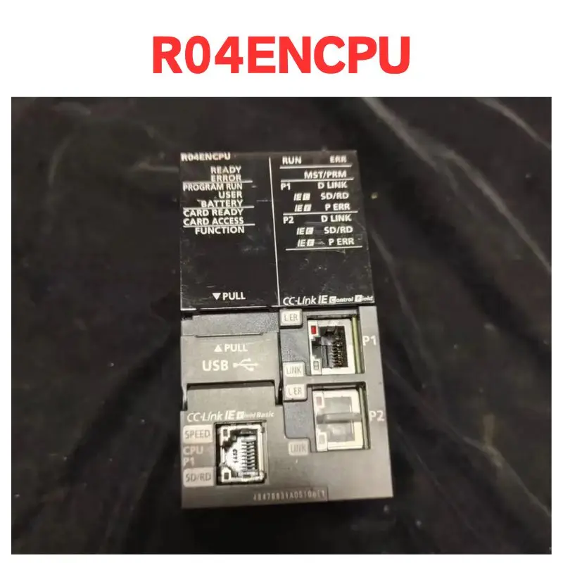 second-hand     PLC    R04ENCPU     Test passed     Fast Shipping