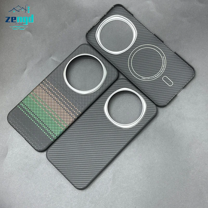 

Для Honor Magic8/Magic8 Pro Магнитный чехол из арамидного волокна — ультратонкий амортизирующий защитный чехол с точной посадкой