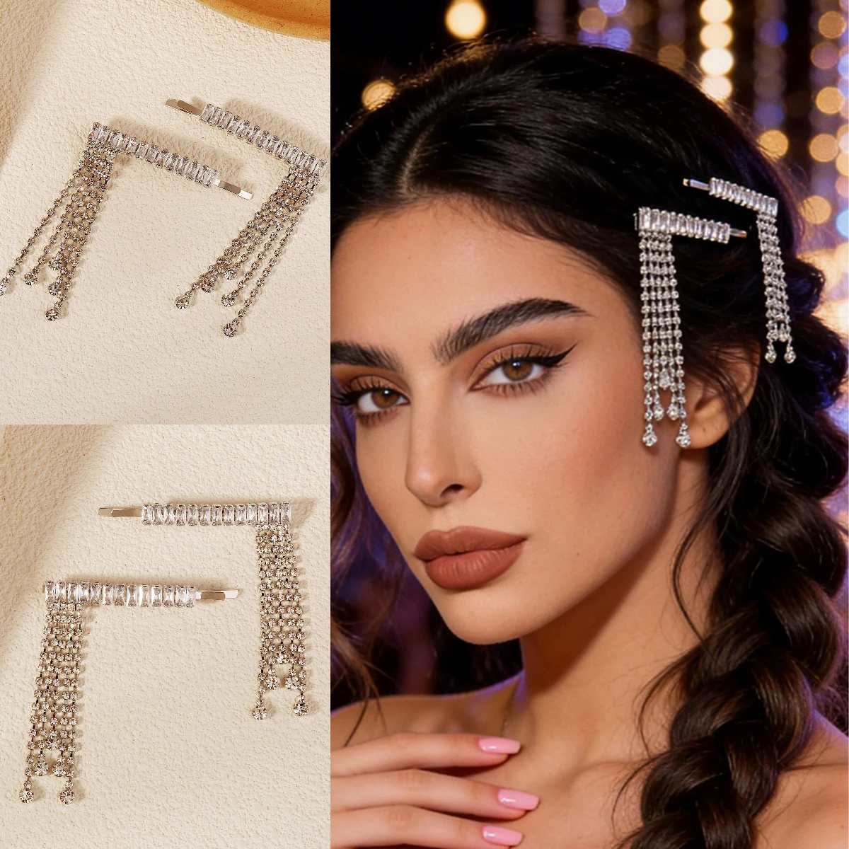 Sliver Crystal Tass…