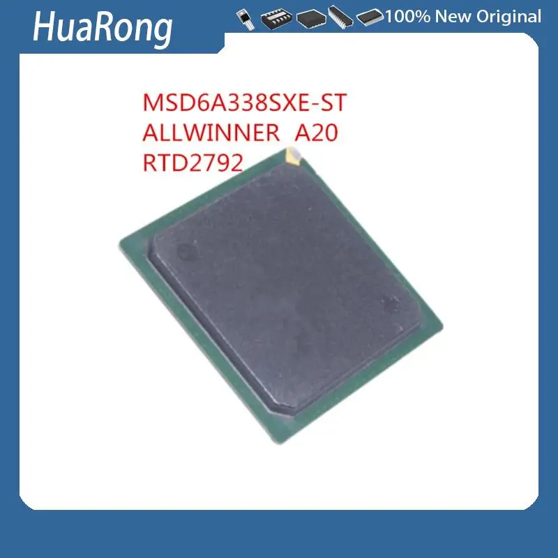 2PCS/LOT     MSD6A338SXE-ST   MSD6A338SXEG-SW    MSD6A338SXEG-003J    ALLWINNER  A20    RTD2792    RTD2792-CG     BGA