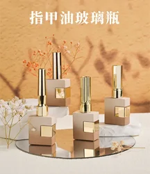 Wholesale 12ml Empty Nail Polish Bottle Container Nail Gel Bottles With Brush Nail Oil Bottle Phototherapy  Adhesive Bottles