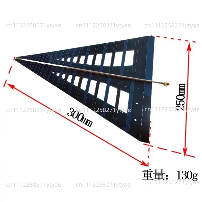 Direction finding antenna for  UWB 500MHz-7.5GHz Log periodic antenna Broadband antenna High gain RF