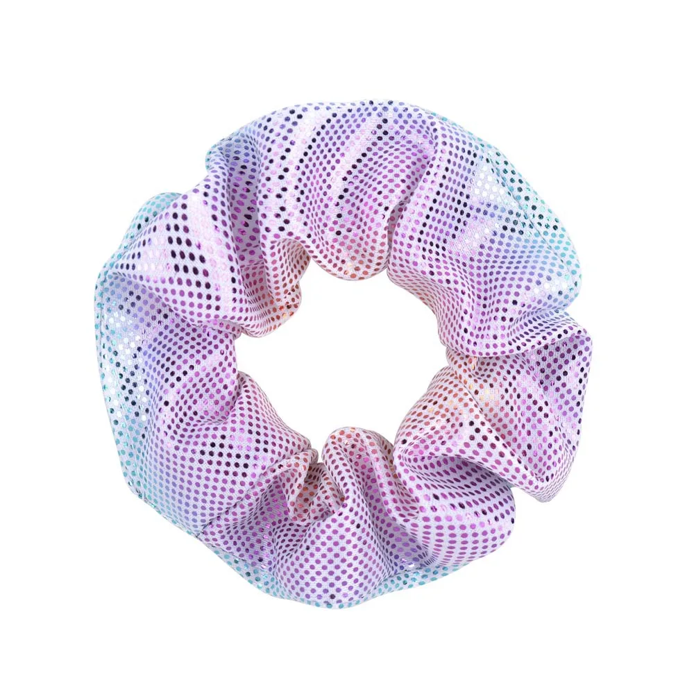 10 stücke glänzende metallische Haar gummis Haar Meerjungfrau Gummibänder Haar bänder Haar gummi Pferdes chwanz Halter Zubehör für Frauen Mädchen – Detail 19