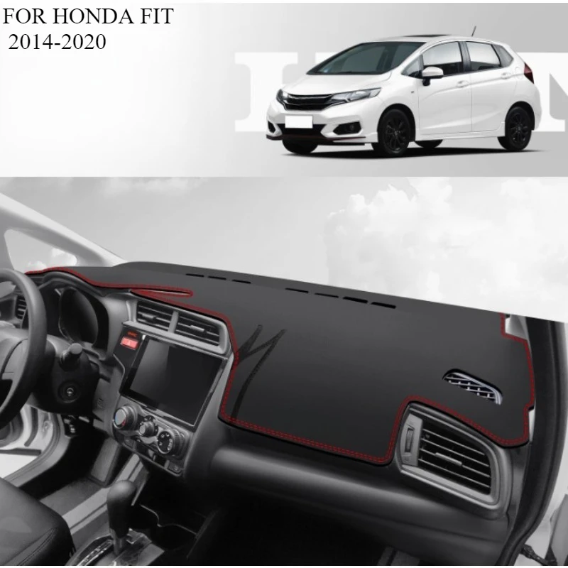 

ДЛЯ HONDA FIT 2014-2020 автомобильный коврик для приборной панели, коврик для приборной панели, козырек от солнца, чехол для приборной панели, аксессуары для ковров
